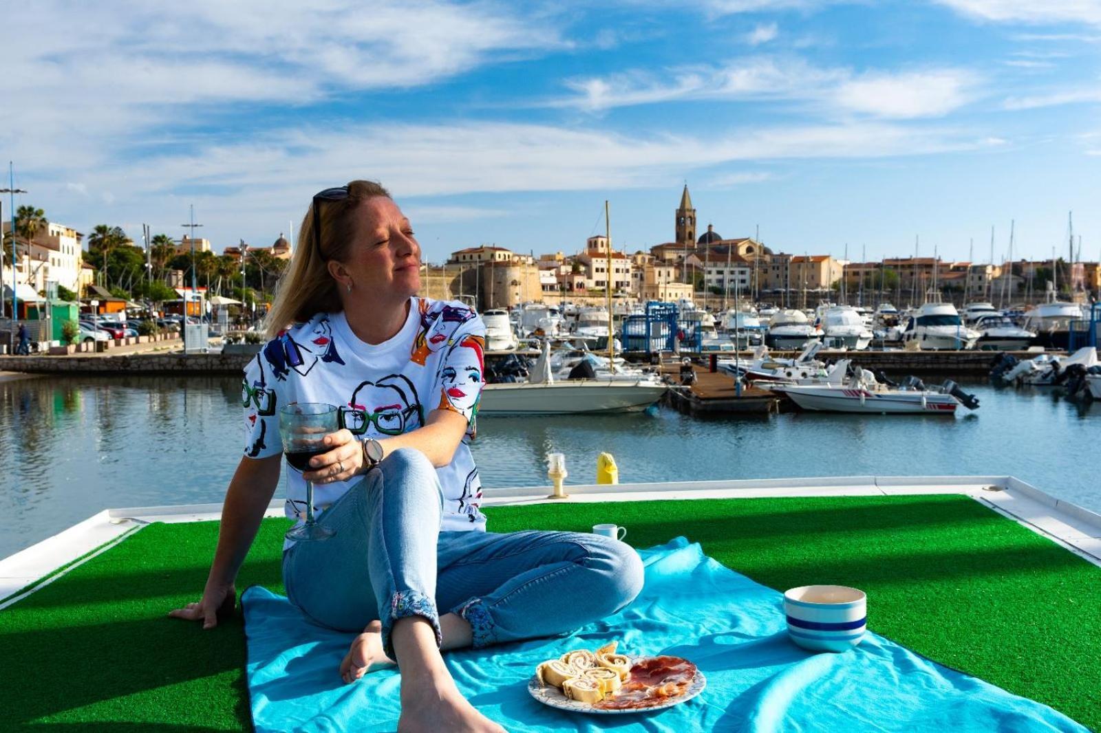 Hotel Houseboat Sardinia Alghero Esterno foto
